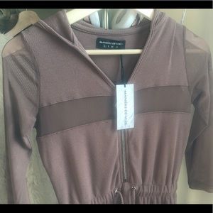 Maniere De Voir MDV Beige Jumpsuit